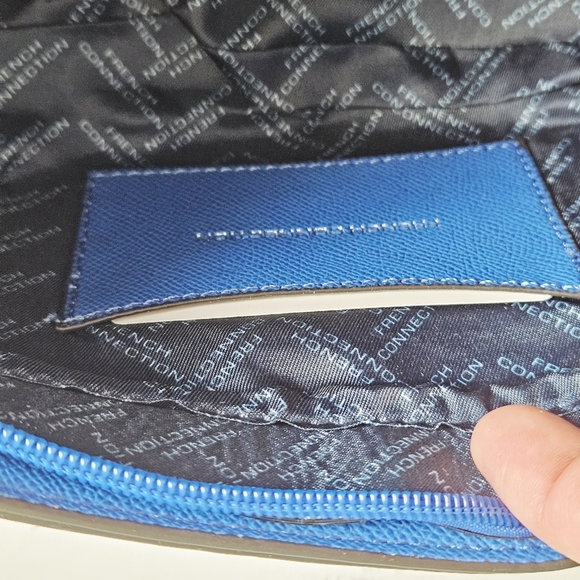 NWT!!! French Connection Blue Shoulder Bag - Picture 5 of 6